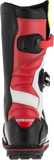 ALPINESTARS Tech-T Boots - White/Red/Yellow Fluorescent/Black - US 8 2004017-2351-8