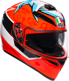 AGV K3 SV Helmet - Attack - Small 210301O2MY00405