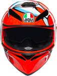 AGV K3 SV Helmet - Attack - Large 210301O2MY00409