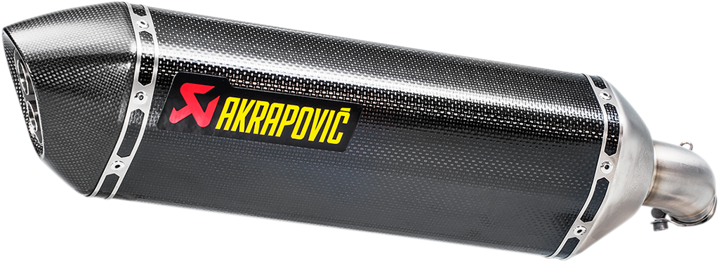 AKRAPOVIC Muffler - Carbon Fiber - 2017-2020 SV650 S-S6SO9-HRC/1