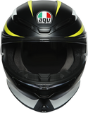 AGV K6 Helmet - Rapid 46 - Black/Yellow - MS 216301O0NY00106