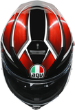 AGV K5 S Helmet - Tempest - Black/Red - Small 210041O2MY05005