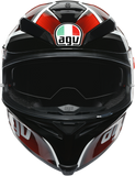 AGV K5 S Helmet - Tempest - Black/Red - MS 210041O2MY05006