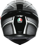 AGV K5 S Helmet - Tempest - Black/Silver - Small 210041O2MY05105