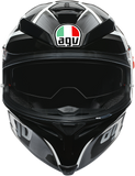 AGV K5 S Helmet - Tempest - Black/Silver - MS 210041O2MY05106