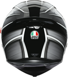 AGV K5 S Helmet - Tempest - Black/Silver - Large 210041O2MY05109