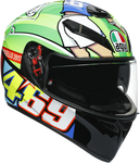 AGV K3 SV Helmet - Rossi Mugello 2017 - ML 210301O0MY00908