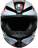 AGV K6 Helmet - Flash - Black/Gray/Red - Small 216301O2MY01005