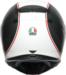 AGV SportModular Helmet - Cover - Matte Gunmetal/White - Small 211201O2IY01310
