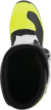 ALPINESTARS Tech 3S Boots - Black/White/Fluorescent Yellow - US 2 2014018-125-2