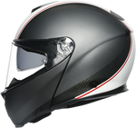 AGV SportModular Helmet - Cover - Matte Gunmetal/White - 2XL 211201O2IY01316