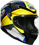 AGV K6 Helmet - Joan - Black/Blue/Yellow - Small 216301O2MY01205