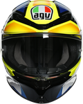 AGV K6 Helmet - Joan - Black/Blue/Yellow - Large 216301O2MY01209