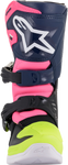 ALPINESTARS Tech 3S Boots - Black/Blue/Pink - US 12 2014518-1176-12