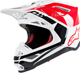 ALPINESTARS Supertech M8 Helmet - Triple - MIPS - Red/White Glossy - 2XL 8301319-3182-2X