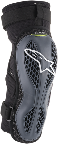ALPINESTARS Sequence Knee Protectors - Anthracite/Yellow Fluo - 2XL 65026181452XL