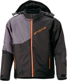 ARCTIVA Pivot 4 Hooded Jacket - Black/Orange - 3XL 3120-2053