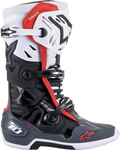 ALPINESTARS Tech 10 Supervented Boots - Black/White/Gray/Red - US 7 2010520-1213-7