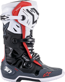 ALPINESTARS Tech 10 Supervented Boots - Black/White/Gray/Red - US 7 2010520-1213-7