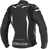 ALPINESTARS Stella GP Plus v2 Airflow Leather Jacket - Black/White - US 2 / EU 38 3110617-12-38