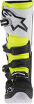 ALPINESTARS Tech 7 Enduro Boots - Black/White/Fluorescent Yellow - US 7 2012114-125-7