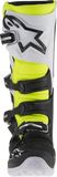 ALPINESTARS Tech 7 Enduro Boots - Black/White/Fluorescent Yellow - US 10 2012114-125-10