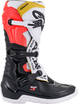 ALPINESTARS Tech 3 Boots - Black/White/Orange - US 9 2013018-1238-9