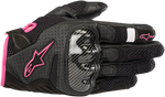 ALPINESTARS Stella SMX-1 Air V2 Gloves - Black/Fuschia - Medium 3590518-1039-M