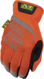 MECHANIX WEAR The Safety Fastfit® Gloves - Orange - Small SFF-99-008
