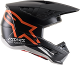 ALPINESTARS SM5 Helmet - Compass - Matte Black/Orange Fluo - Large 8303321-1149-LG