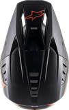 ALPINESTARS SM5 Helmet - Compass - Matte Black/Orange Fluo - 2XL 8303321-1149-2X