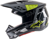 ALPINESTARS SM5 Helmet - Rover - Gray/Yellow - Medium 8303921-1592-MD