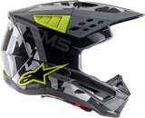 ALPINESTARS SM5 Helmet - Rover - Gray/Yellow - Large 8303921-1592-LG