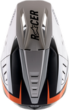 ALPINESTARS SM5 Helmet - Rayon - Black/White/Orange - Small 8304121-1242-SM