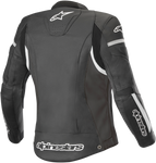 ALPINESTARS Stella Kira Leather Jacket - Black/White - US 2 / EU 38 3112019-12-38