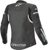 ALPINESTARS Stella Kira Leather Jacket - Black/White - US 10 / EU 46 3112019-12-46