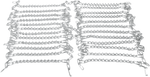 MOOSE UTILITY Tire Chains - 11 VBar 11VO