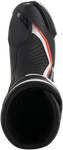 ALPINESTARS SMX+ Boots - Black/White/Red Fluorescent - US 9.5 / EU 44 2221019-1231-44