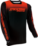 MOOSE RACING M1 Jersey - Black/Orange - Medium 2910-6304