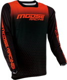 MOOSE RACING M1 Jersey - Black/Orange - Medium 2910-6304