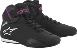 ALPINESTARS Women's Sektor Shoes - Black/Pink - US 9.5 251571910399.5