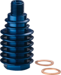MOOSE RACING Brake Caliper Cooler - Rear - Blue M73-120