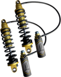 LEGEND SUSPENSION REVO ARC Remote Reservoir Shocks - Heavy Duty - Gold - 14" - '99-'08 FL 1310-1905