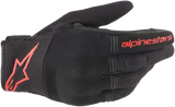 ALPINESTARS Copper Gloves - Black/Red - Medium 3568420-1030-M