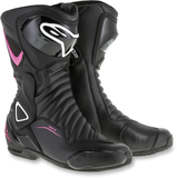 ALPINESTARS SMX-6  v2 Vented Boots - Black/Pink/White - US 5.5 / EU 36 2223117-1132-36