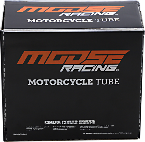 MOOSE RACING Inner Tube - Standard - 19" - TR-4 - Center/Side Metal Valve M20071