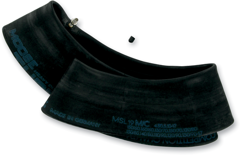 MOOSE RACING Inner Tube - Heavy Duty - 17" - TR-4 - Center/Side Metal Valve MSL 10-1