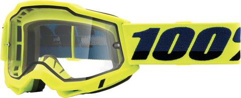 Accuri 2 Enduro Moto Goggle Fluo Yellow Clear Lens