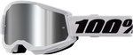 Strata 2 Goggle White Mirror Silver Lens