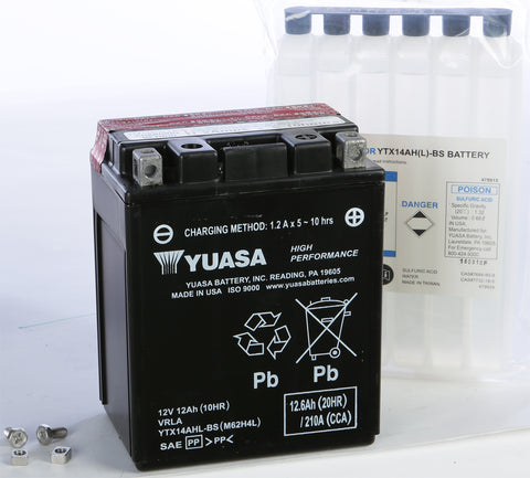 Battery Ytx14ahl Bs Maintenance Free